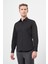 Beyaz Uzun Kol Düz Bez Ayağı 032 Sert Yaka Classic Slim Fit Gömlek 1004245324 3
