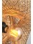 Istanbul Avize Vangu Siyah Duylu 40 cm Avize Bambu,iskandinav,bohem,rattan,modern,rustik Aydınlatma 3