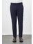 Lacivert Düz Gabardin Esnek Yan Cep Slim Fit Classic Pantolon 1003245313_202 1