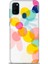 Samsung Galaxy M21 Kılıf Hd Baskılı - Color Flowers + 9h Nano Ekran Koruyucu 1