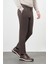 Koyu Lacivert Düz Armürlü Pamuklu Yan Cep Comfort Fit Casual Pantolon 1003245164 3