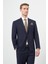 Lacivert Mono Yaka 4 Drop Comfort Fit Rahat Kesim Basic Takım Elbise 1001245309 3