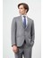 Koyu Füme Düz Mono Yaka 6 Drop Comfort Fit Classic Takım Elbise 1001245171 3