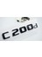 C 200D Bagaj Gri Siyah Abs Yazı Logo Benz Ile Uyumlu 1