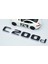 C 200D Bagaj Gri Siyah Abs Yazı Logo Benz Ile Uyumlu 4
