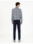 Erkek Lacivert Slim Fit Jean Pantolon 50294576-Vr033 4