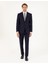 Erkek Lacivert Slim Fit %100 Yün Takım Elbise 50294275-VR033 1
