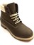 506 Hakiki Deri Kahve Waterproff Su Geçirmez Bot Seri Sonu 3999,99 Yerine 2189,99 TL 1