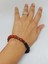 Kırmızı Jasper & Oniks Taşı 8mm Tasarım Bileklik Hawaii Model (22455) 4