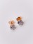 Çelik Küpe 8mm Zirkon Taşlı Küpe 3