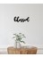 Artroya - Blessed Yazısı Metal Duvar Tablosu - Ev Dekorasyon - Metal Duvar Yazısı - 50 x 22 - cm -Siyah - TEXT-157 4
