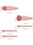 Profesyonel Taşınabilir Aynalı Makyaj Fırça Seti 5'li Pembe Renk 3