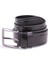DMK26-466DG Siyah 4 cm Deri Erkek Kemer 1