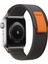 Apple Watch 3/4/5/6/7/se/8/9/10/ultra-Ultra 2 Seri 38-40-41MM Krd-77 Örgü Işlemeli Hasır Kordon 1