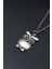 Baykuş Gümüş Kaplama Unisex Düz Zincir Kolye kod 836 3