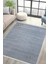 Parma Düz Mavi Model Dokuma Halı Kilim Yolluk Salon Halısı Modern Dokuma 1