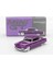 1:64 Lincoln Capri Hot Rod 1954 /pruble Metalic (7 cm Uzunluğunda Metal Araba 1