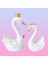 3D Reçine Swan Heykeli Heykel Heykel Yenilik Bahçe Dekor (Yurt Dışından) 3