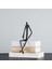 I Heykelcik Metal Heykel Heykel Masaüstü Oturma Odası Için Bir 8X10X29CM (Yurt Dışından) 2