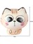 Seramik Kedi Heykelcik Dekoratif Ofis Oturma Odası Masaüstü Dolap Dekor 6x6.5cm B (Yurt Dışından) 2