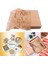 Hediye Paketleme Için 100X Kraft Kağıt Sarma Hareketli Nakliye 30X30CM (Yurt Dışından) 5