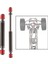 Eksenel SCX10 90046 Için 110-150MM Ayarlanabilir Tahrik Mili 1/10 Rc Paletli Araba (Yurt Dışından) 5