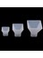 3pcs 2cm 3cm 4cm Piramit Silikon Kalıp Reçine Döküm Kristal Berraklığında (Yurt Dışından) 2