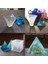 3pcs 2cm 3cm 4cm Piramit Silikon Kalıp Reçine Döküm Kristal Berraklığında (Yurt Dışından) 3