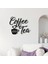 Kahve ve Çay Çubuğu Işareti Plak Duvar Metal Kapalı Dış Mekan 30X26CM Için Asılı (Yurt Dışından) 2