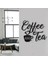 Kahve ve Çay Çubuğu Işareti Plak Duvar Metal Kapalı Dış Mekan 30X26CM Için Asılı (Yurt Dışından) 4