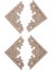 Ahşap Oyma Boyasız Çı 6X6CM (Yurt Dışından) 4