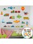 2 Araç Çocuk Çıkartmaları Sticker Çocuk Odası Anaokulu Sanatları Araçlar (Yurt Dışından) 3