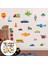2 Araç Çocuk Çıkartmaları Sticker Çocuk Odası Anaokulu Sanatları Araçlar (Yurt Dışından) 5