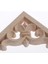 Doğal Ahşap Oyma Boyasız Çı Dekorları 6X6CM 1 (Yurt Dışından) 2