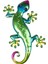 Gecko Anti Pas Süs Asılı Büyük Vert 2 # (Yurt Dışından) 1
