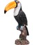 Güdük Heykeli Reçine Süsleme Üzerinde Toucan (Yurt Dışından) 1