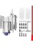 Wpl B1 B14 B14 C14 C24 MN96 MN99S 1/12 1/16 Rc Prwler Car Yedek Parçaları Için Metal Şanzıman Bölünme Dişli Kılıfı - (Yurt Dışından) 1