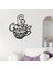 Kapalı Dış Mekan Için Kahve Metali Asılı Plak 25X28CM (Yurt Dışından) 2