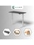 O-Flex Duo Çift Motorlu Elektrikli Yükseklik Ayarlı Masa - 120x60 - Pasifik Mavi 2