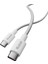 CA-2770 60W USB -C To Usb-C Şarj ve Data Kablosu Beyaz - 1.2 M 1