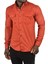 Kırışmayan Süet Kumaş Çıtçıtlı Cepli Slim Fit Mevsimlik Gömlek 2302329 4