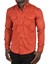 Kırışmayan Süet Kumaş Çıtçıtlı Cepli Slim Fit Mevsimlik Gömlek 2302329 1