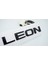 Leon Siyah Abs 3m 3D Bagaj Yazı Logo Seat Ile Uyumlu 1