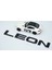 Leon Siyah Abs 3m 3D Bagaj Yazı Logo Seat Ile Uyumlu 5