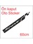 Subaru Outback Ön Kaput Oto Sticker 4