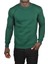 Sıfır Yaka Üç Iplik Kalın Unisex Pamuklu Basic Sweatshirt 2501560 1