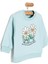 HelloBaby Basic Az Şardonlu Papatyalı Desenli Sweatshirt Kız Bebek 2