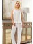 Ekru Penye Pijama Takımı - 1561 - Beden Xl 13 1