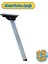 Sofra Ayağı - 25 cm Metal Plastik Siyah Taban - Katlanır Yer Sofrası - Sini Altı - Mobilya Ayak 1