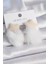 Beyaz Renk Tüylü Yıldız Ponpon Model Kadın Küpe - EBJ241026W28698 1